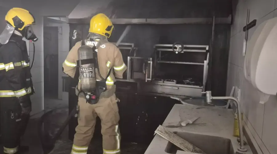 Incêndio em restaurante de Goianésia é controlado pelo CBM