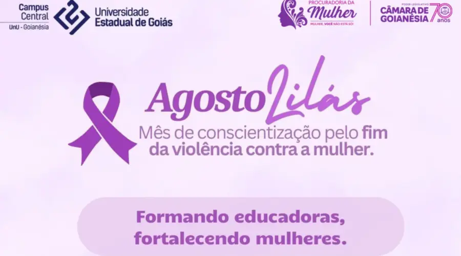 Oficinas sobre violência contra a mulher com a UEG