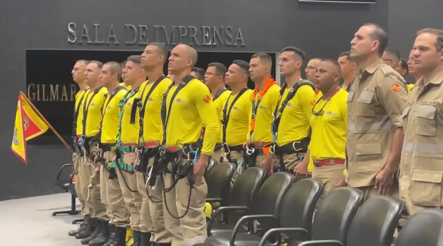 Bombeiros de Goianésia realizam curso sobre suicídio.