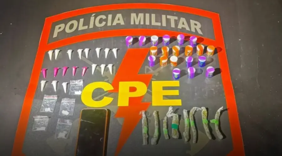 CPE Goianésia apreende drogas trazidas de São Paulo