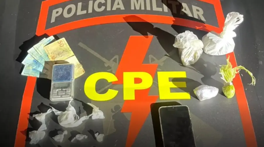 CPE prende traficante em operação no Feirão Nova Aurora