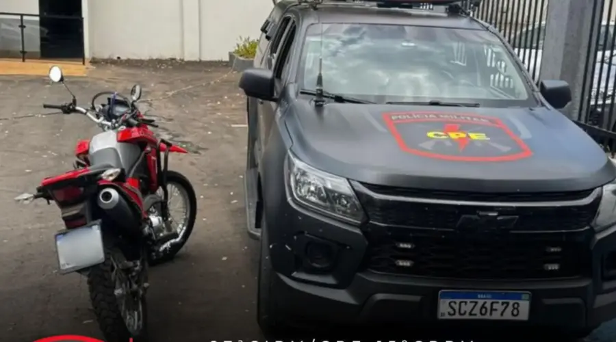 CPE recupera motocicleta furtada em Goianésia