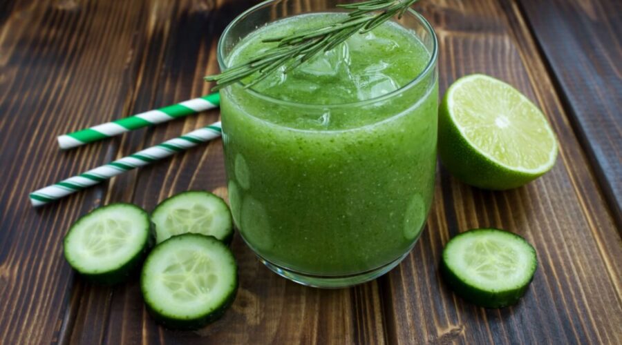 3 receitas de suco detox com pepino