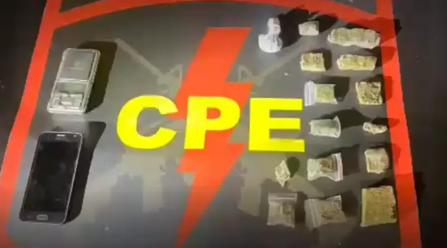 Traficante é preso em flagrante pela CPE Goianésia