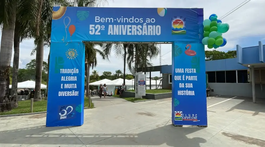 Clube Campestre de Goianésia comemora 52 anos com festa e novas conquistas