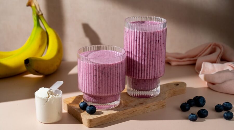 4 vitaminas caseiras ricas em proteínas para melhorar a recuperação muscular