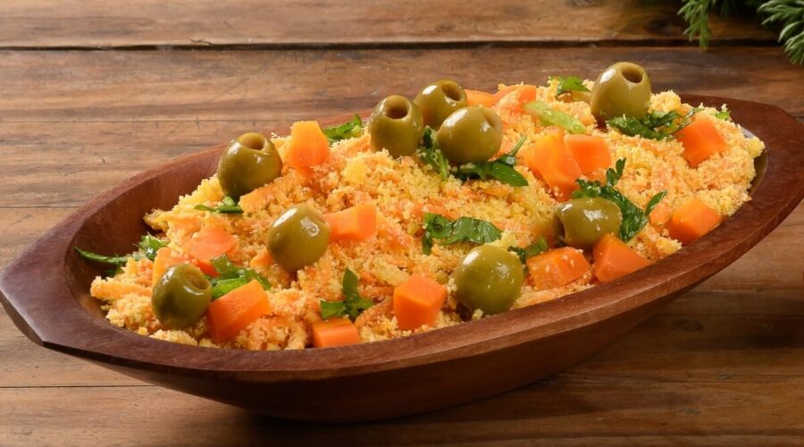 7 receitas de farofa vegana para o Natal