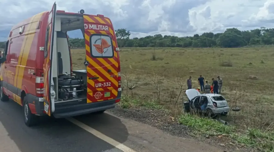 Urgente: Mulher morre após se envolver em acidente na rodovia que liga Goianésia a Cirilândia