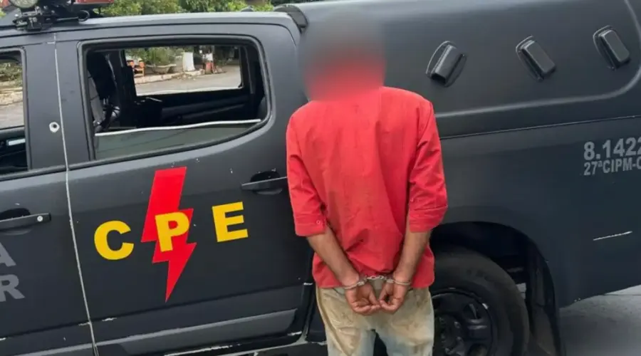 CPE Goianésia recaptura foragido por violência doméstica.