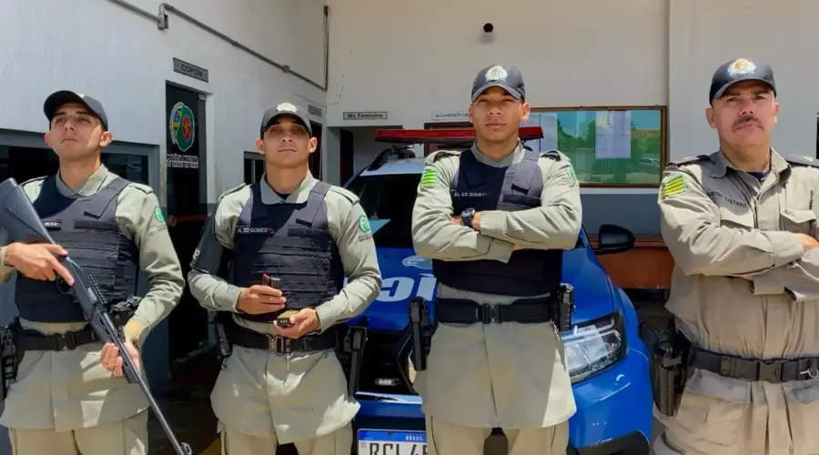 PM cumpre mandado judicial e apreende arma de fogo durante ação da Patrulha Maria da Penha em Goianésia