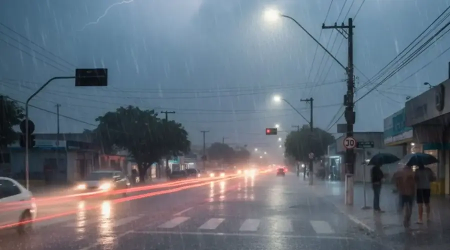 Alerta de chuvas intensas é emitido para Goianésia