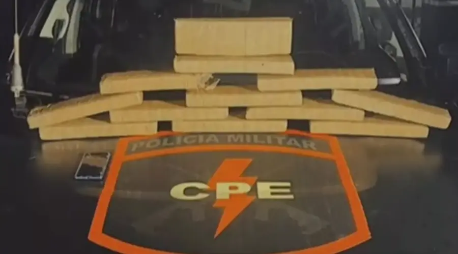 CPE apreende 12 quilos de maconha em Jaraguá