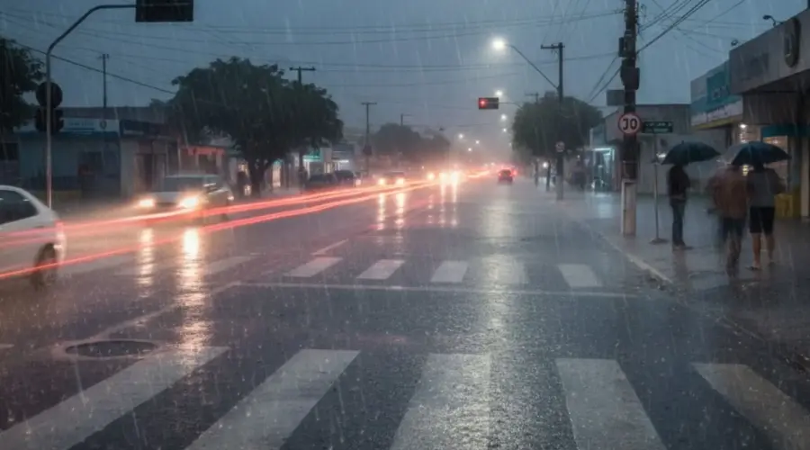 INMET emite alerta de chuvas intensas em Goiás