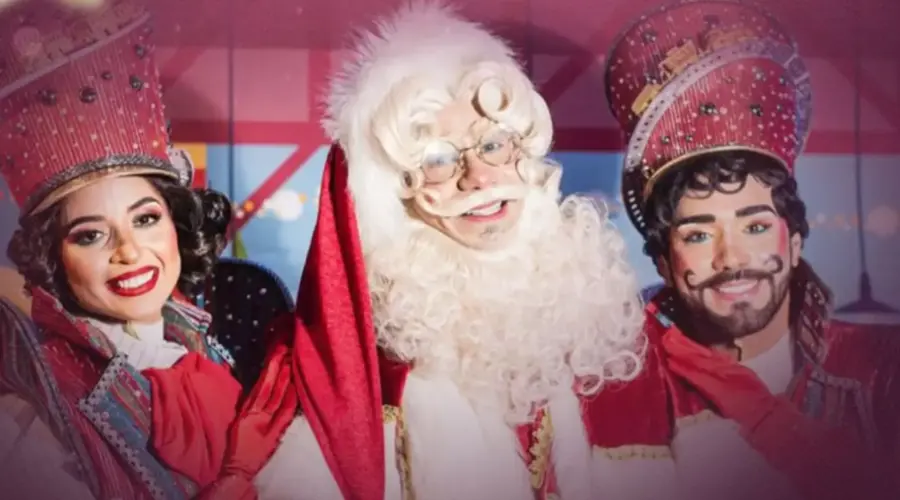 Papai Noel chega nesta segunda-feira na Praça Laurentino Martins