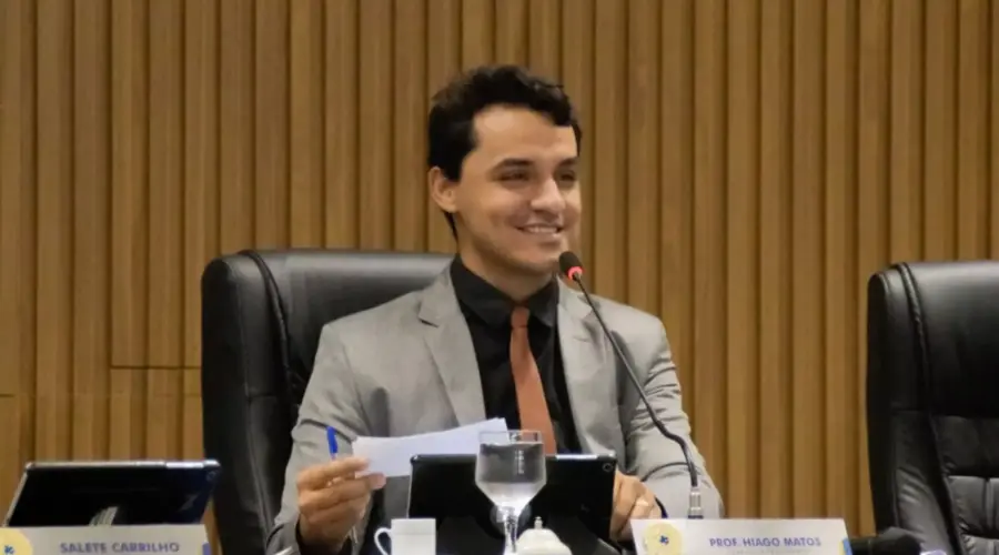 Verador Hiago propõe melhoria no trânsito em frente SESI/SENAI