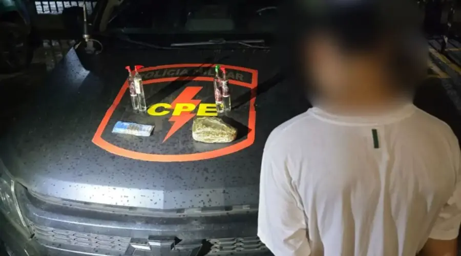 CPE prende suspeito por tráfico de drogas em Goianésia