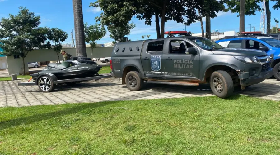 Jet ski reforça segurança no Carnaval de Goianésia