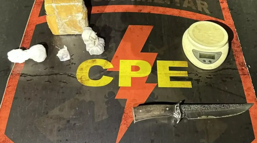CPE prende suspeito por tráfico de drogas no sul de Goianésia