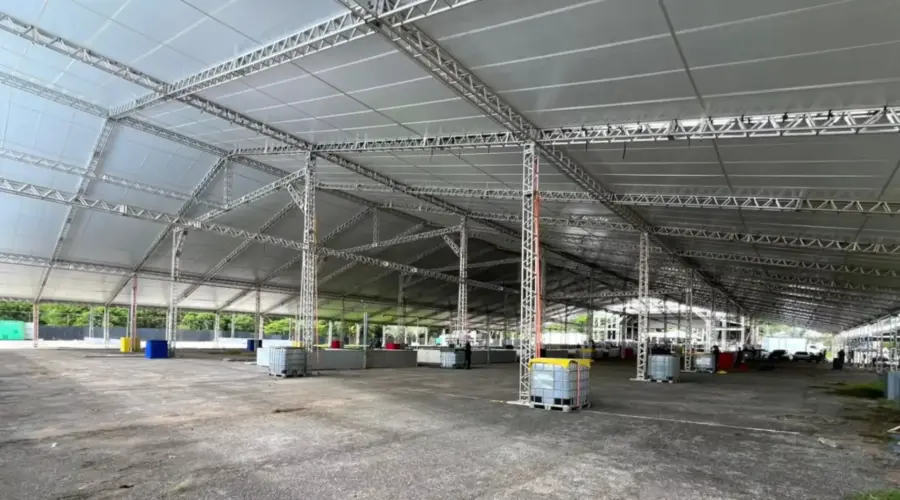 Governo de Goiás garante estrutura inédita para carnaval em Goianésia; mais de 6 mil metros de área coberta