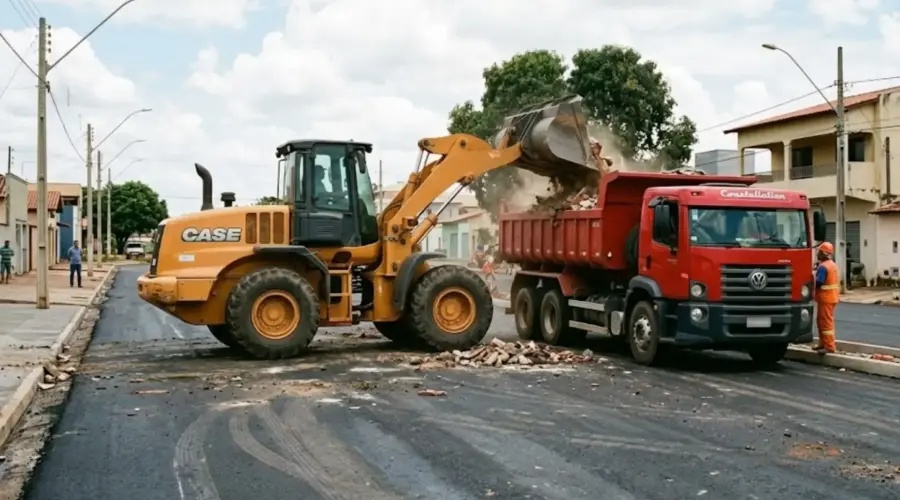 Goianésia divulga cronograma de entulhos de março