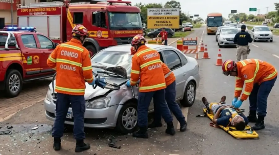 Bombeiros alertam para segurança na Semana Santa