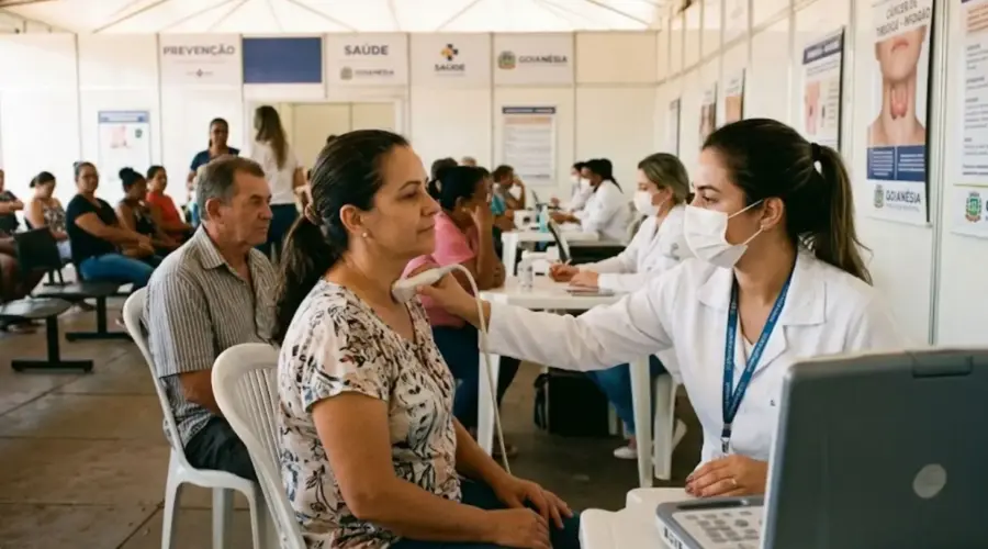 Exames gratuitos de tireoide serão feitos em Goianésia