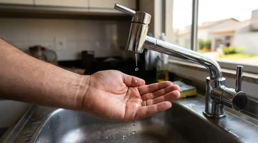 Falta de água atinge Goianésia pelo 2º dia