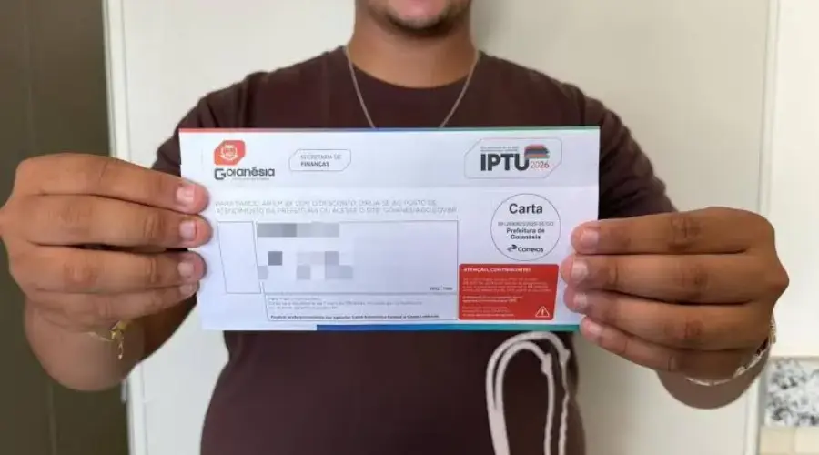 IPTU de Goianésia é prorrogado até 11 de maio