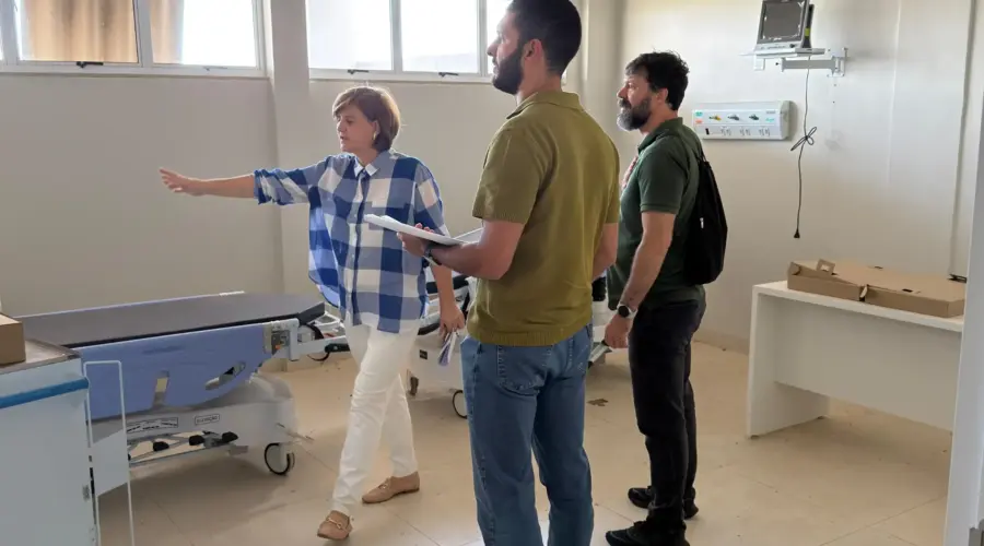 MPF acompanha obra do hospital municipal de Goianésia