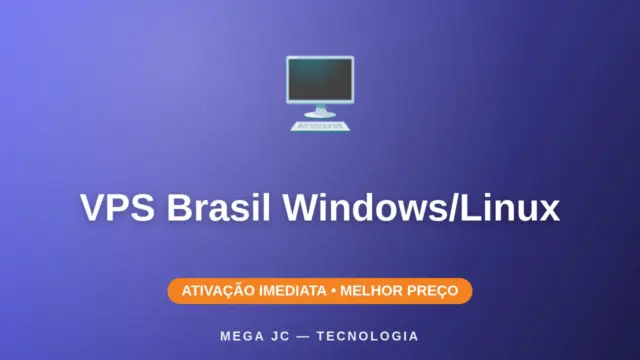 VPS Brasil Windows/Linux