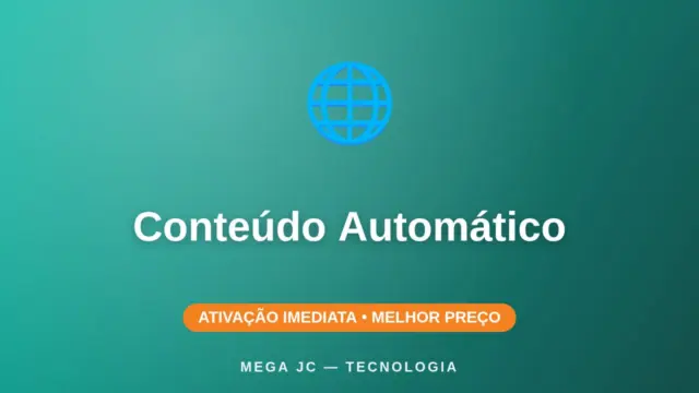 Conteúdo Automático
