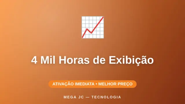 4 Mil Horas de Exibição