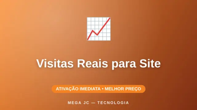 Visitas Reais para Site