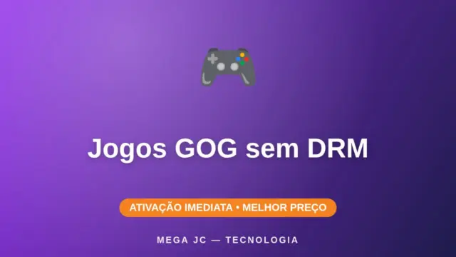Jogos GOG sem DRM