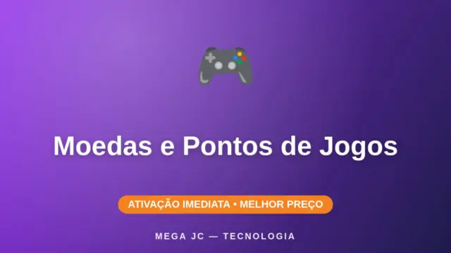 Moedas e Pontos de Jogos