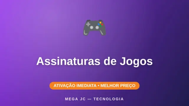 Assinaturas de Jogos