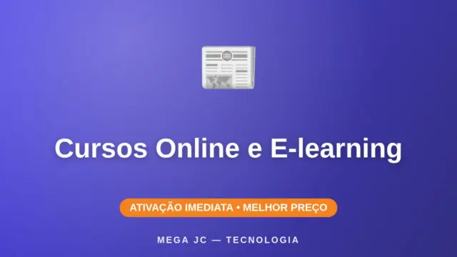 Cursos Online e E-learning